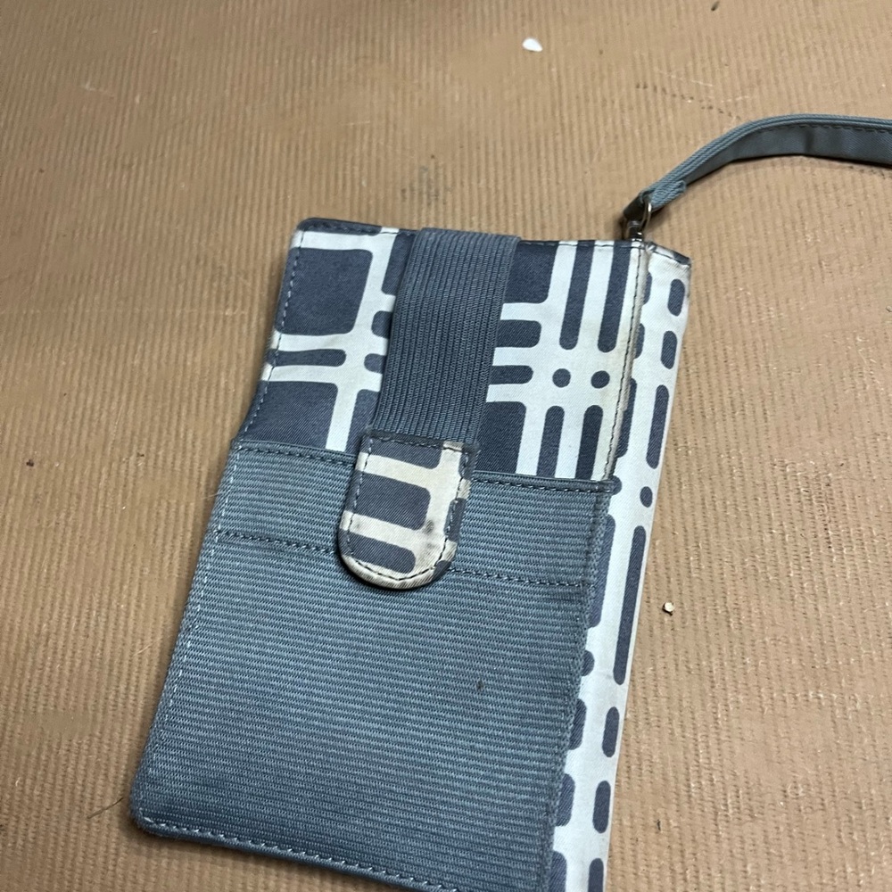 Gray Patterned Wallet - Picture 2 of 4